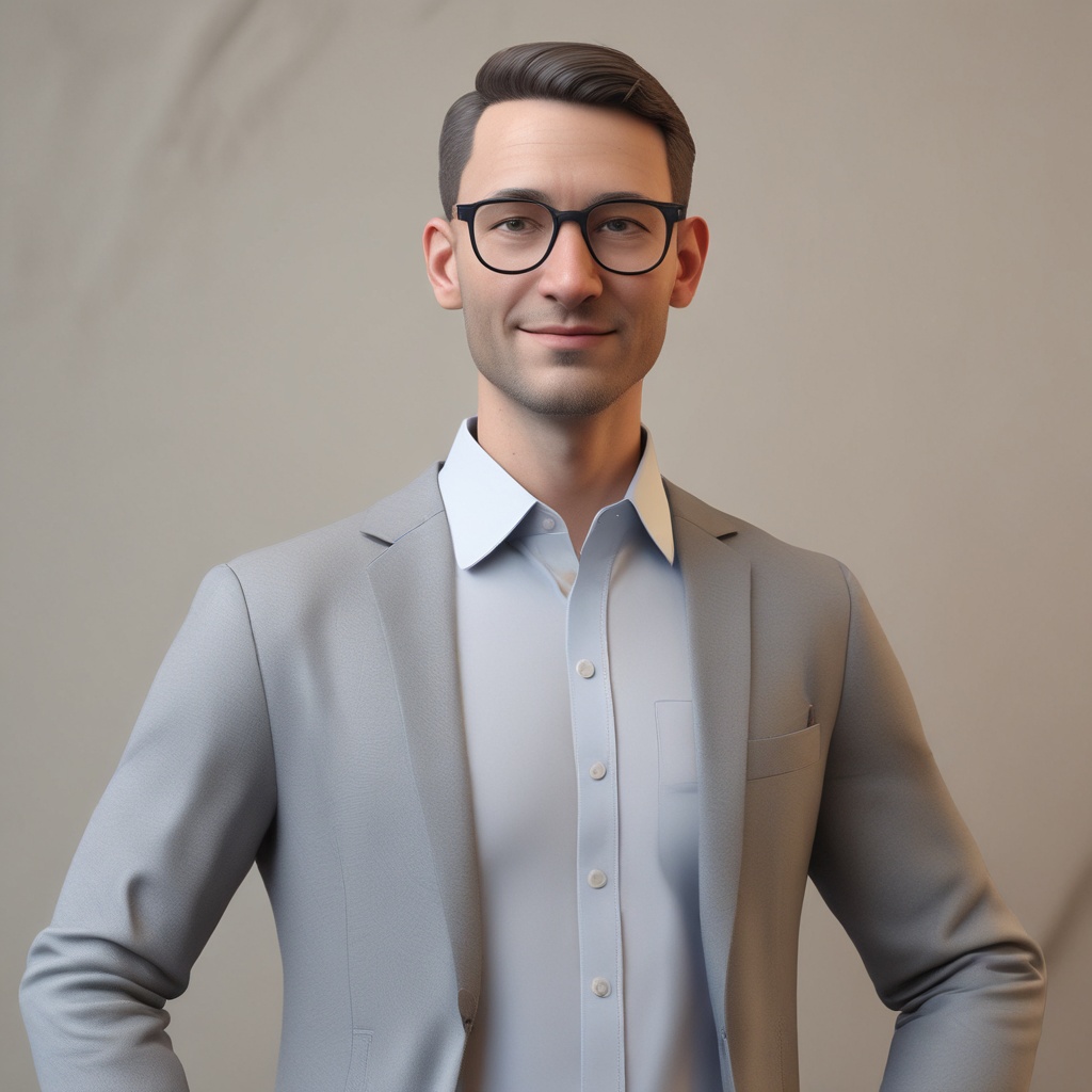 3D Avatar of John, the world's first AI consultant